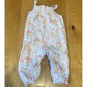 Laura Ashley Baby 3-6 Months‎ Cotton Floral One Piece Romper